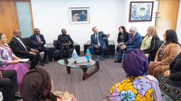 Encuentro Congo-Uruguay.