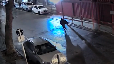 un hombre fue detenido tras una rapina frustrada; choco durante la huida