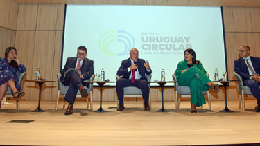 Autoridades en premios Uruguay Circular&nbsp;