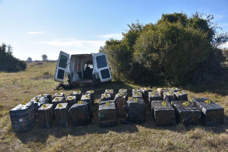 Tres personas condenadas y más de $3.000.000 en mercadería de contrabando incautada en Salto