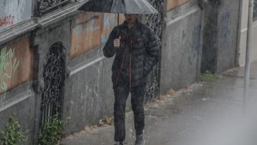 Rige una alerta amarilla de Inumet por tormentas fuertes.