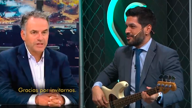 Andrés Ojeda en Santo Y Seña.