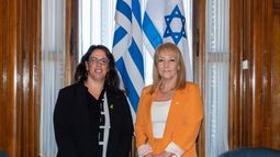 Carolina Cosse reafirmó la relación entre Uruguay e Israel en un encuentro con la embajadora