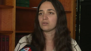 Maia Chmiel familiar de dos argentinos secuestrados por Hamás.