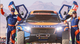 Patricia Pita completó prólogo con éxito en debut del Dakar 2024.