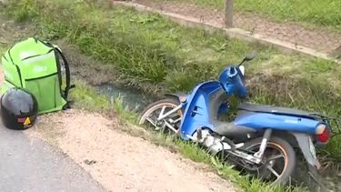 Asaltaron a un repartidor en moto en la zona de Colón