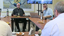 Cardenal Sturla se reunió con Bergara para abordar el rol social y patrimonial de la Iglesia en Montevideo