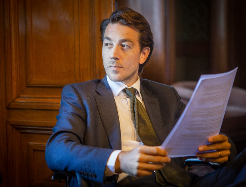 El senador Juan Sartori del Partido Nacional.