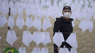 Covid-19: Brasil alcanzó los 700.000 muertos.