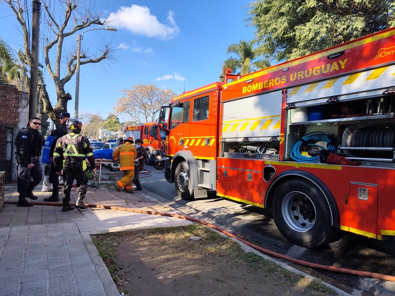 Incendio en el Prado: cinco personas permanecen internadas en CTI y reciben asistencia ventilatoria mecánica