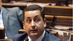 El&nbsp;diputado Diego Echeverría del Partido Nacional.