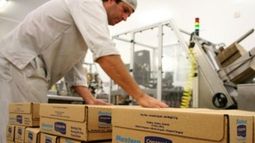 Paro en sector lácteo.