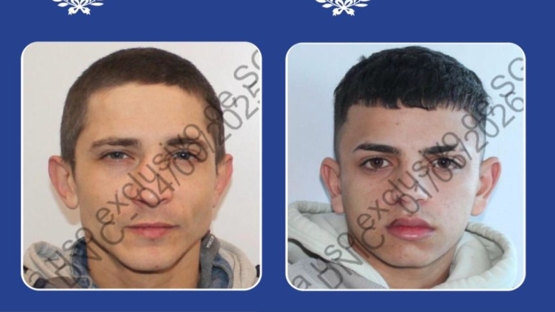 La Policía solicita colaboración para ubicar a dos hombres requeridos por homicidios