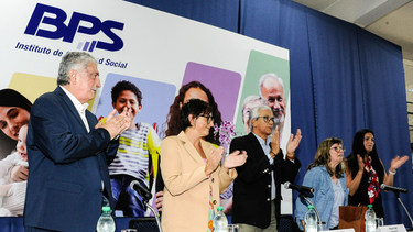 Nuevas autoridades del Banco de Previsión Social.