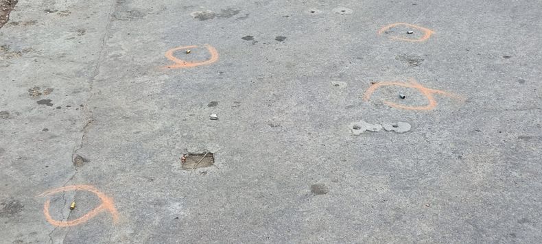 Balaceras y presunto enfrentamiento armado en Marconi: hallaron más de 20 vainas calibre 9 mm