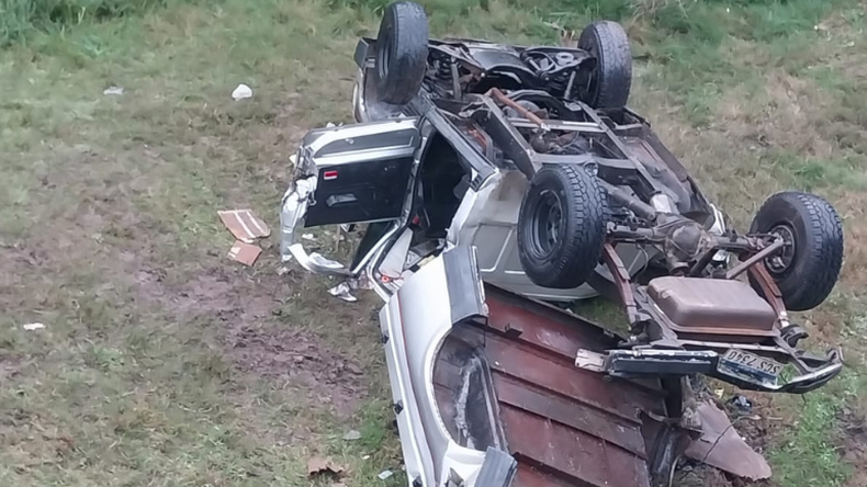 Accidente en ruta Interbalnearia y ruta 9 en Maldonado.