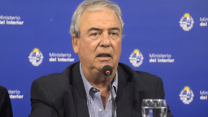Ministro del Interior, Luis Alberto Heber.