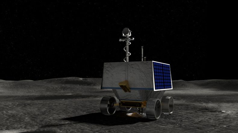 La NASA enviará un robot al polo sur de la Luna en busca de hielo