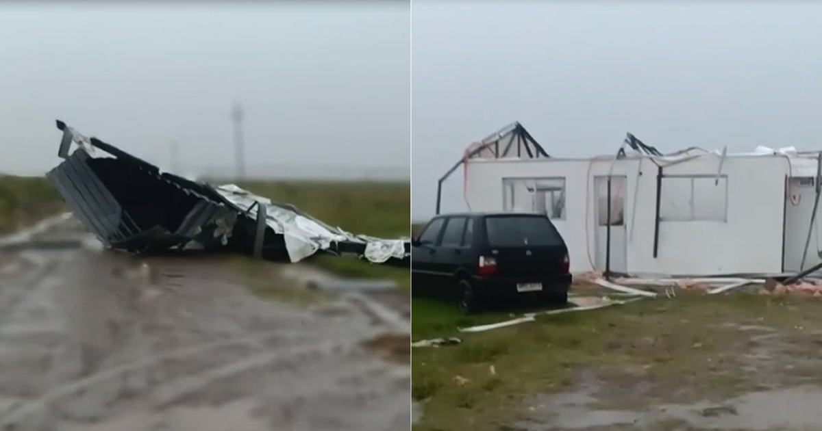 Temporal en Rocha dejó viviendas dañadas y un hombre perdió el techo de su casa en India Muerta