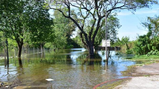 Inundaciones en Salto.