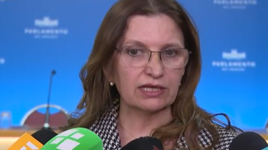 La ministro de Salud, Karina Rando.