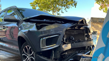 Carlos Iafigliola sufrió un accidente en su auto, pero está bien.&nbsp;