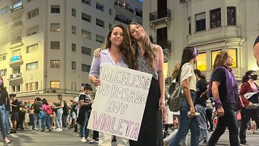 Matilde Antía se desmarcó de la coalición y marchó en el 8M