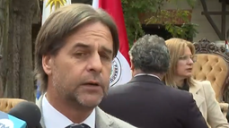 El presidente Luis Lacalle Pou.