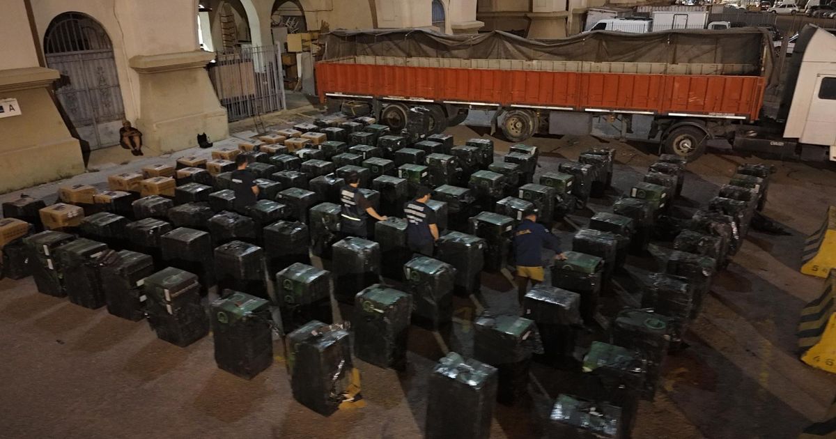 Incautación histórica en Soriano: más de 4 millones de cigarros de contrabando valuados en más de US$ 1 millón