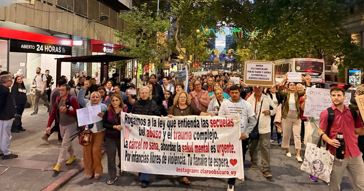 Se realizó una marcha por Moisés Martínez, el joven condenado a 12 años de prisión: exigen su liberación