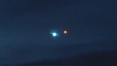 Luces avistadas en Guichón.