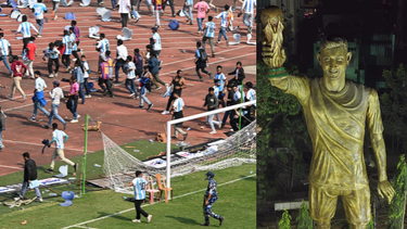 Escándalo con Messi en India.