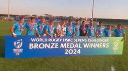Los Teros Seven: medalla de bronce en el World Rugby Challenger.