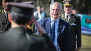 Javier García, exministro de Defensa.