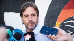 Lacalle Pou sufrió varios traumatismos tras caerse de un caballo en Tacuarembó