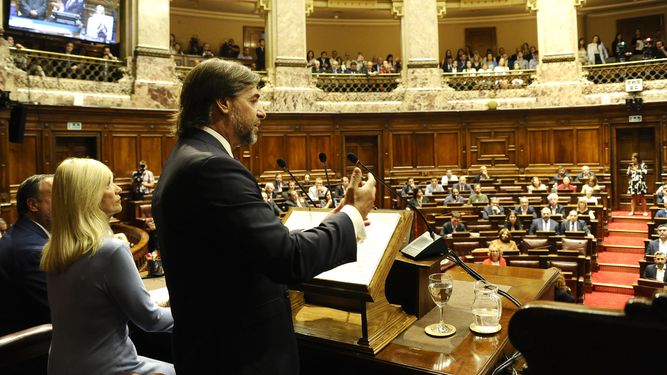 Apertura de mercados no fue la pretendida, dijo Lacalle Pou