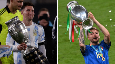 Italia y Argentina se enfrentarán como campeones continentales
