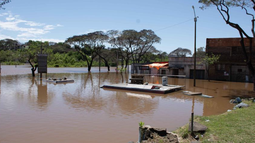 Inundaciones en Salto.