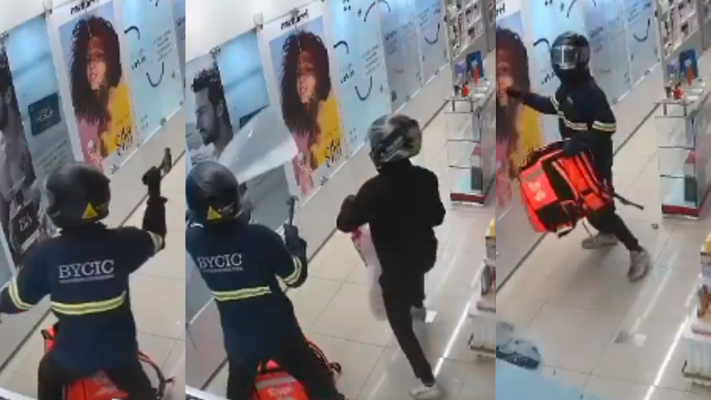 Robo piraña a una farmacia en Carrasco: llegaron con martillos y rostro cubierto llevando decenas de perfumes