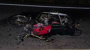 dos motociclistas murieron tras un choque frontal en los accesos a pueblo belen, en salto