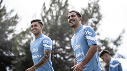 La selección uruguaya sub 23 realizó este lunes su primer día de preparación para el Preolímpico de Venezuela.