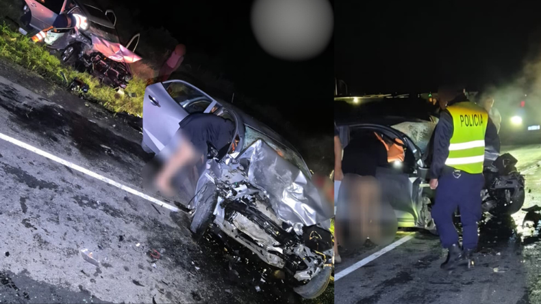 Una mujer embarazada de 35 años falleció tras colisión frontal en ruta 3, Paysandú