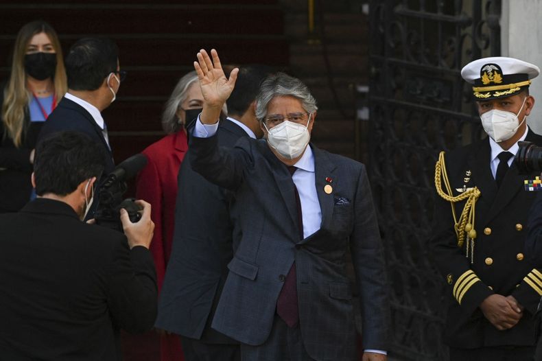 El presidente de Ecuador, Guillermo Lasso.