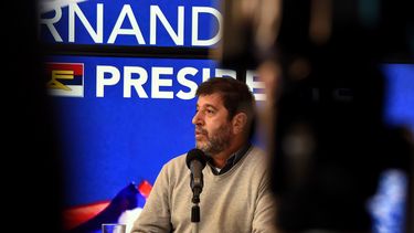 El presidente del Frente Amplio, Fernando Pereira.