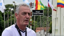 El técnico de Ecuador, el argentino Gustavo Alfaro.