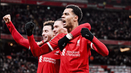 Liverpool ganó 2-1 al Fulham con asistencias de Darwin Núñez.