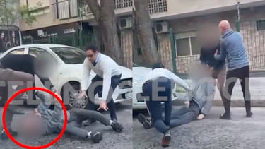 Un conductor golpeó y le pisó la cabeza a otro hasta dejarlo inconsciente: la víctima es paciente oncológico