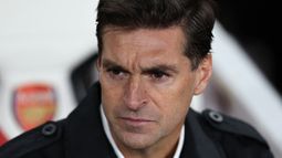 El entrenador uruguayo del Sevilla, Diego Alonso.