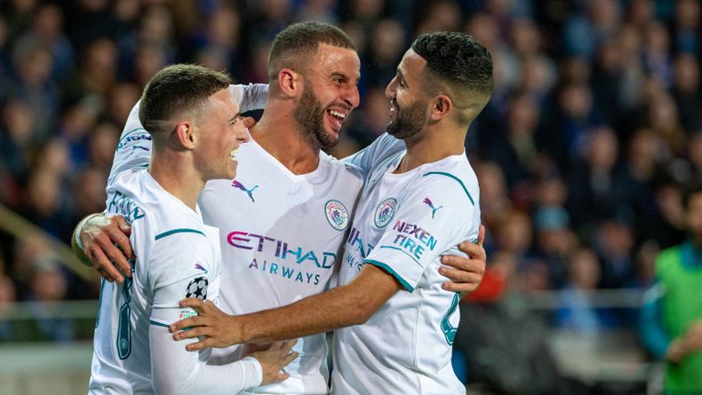Manchester City reacciona en Champions con una goleada en Brujas