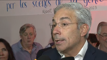 Robert Silva precandidato a la presidencia por el Partido Colorado.